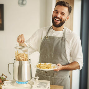 FrittFix | Doppelt knusprig, halb so viel Öl